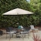 Pure Garden 9-Foot Outdoor Patio Umbrella, Tan 50-101-T - alternate 1
